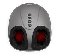 Breo Foot Massager Machine with Heat, Deep Kneading, Air Compression, Rolling Massage for Tired Feet and Plantar Fasciitis, Fits up to EU Feet Size 46