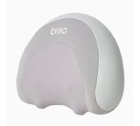 Breo P2 Neck and Waist Massage Pillow, Heated Shiatsu Massager with 3 Modes, Ergonomic Wave Design for Shoulder and Cervical Support