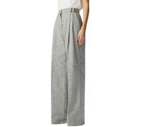 Brescello Pantalone Fiammato - female - PINKO - Wide Trousers - Gray - L - Trousers L