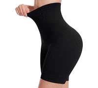 Bresdk Shapewear Tummy Control - High Waist Suck In Tummy Pants, Anti-Roll Seamless Shaping Underwear Better Than Tights Black M