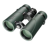 Bresser 10x42 Pirsch Waterproofed Binoculars - Green | 10x magnification, suitable for glasses wearers, fully multi coated optics, phase coating, UR coating, BaK4 glass