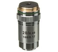 BRESSER 20x Magnifier Lens, Silver Gold, Pack of 20