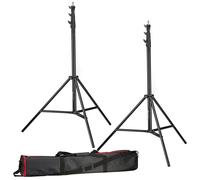 Bresser 2x BR-TP280 Pro Light stand 280cm + Bag | ✅ 5 years warranty
