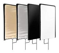 BRESSER 4-in-1 Flag Panel C-STAND 75 x 90