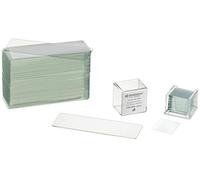 Bresser 5916000 microscope accessories slides (50 pcs) and cover glasses (100 pcs)
