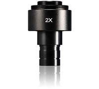 Bresser 5942080 Microscope SLR Camera Adapter 2x T2 23.2 mm for Recording a SLR or System Camera on a Microscope