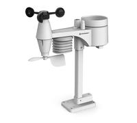 BRESSER 7-in-1 Outdoor Sensor for 7003300 | Temperature, humidity, wind, rain, UV and light, 3 AA batteries not included, mounting kit, no base station