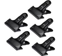 Bresser F001987 BR-10 Photo Studio Clip (Metal, 5 Pieces, for Attaching Background Cloths for Recording Tables)