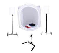 BRESSER BR-2820L Light Tent 60x60x60cm for Product Photography with LED Lighting