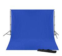 BRESSER BR-D23 Background System + Background Cloth 3 x 6m Chromakey Blue