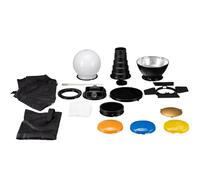 BRESSER BR-SET7 Set of 7 Light Modifiers for Compact Flashes