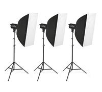 Bresser BRM-310AM Studio Flash Kit 3x 300W | ✅ Winter Deals