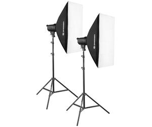 Bresser BRT-200B Studio Flash Set 2 x 200W | ✅Competitively priced