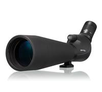 Bresser Corvette 4321001 Spotting Scope 20-60 x 80 Waterproof with 340° Rotating Body, Robust Rubber Armour and Full Multi-Coated Optics, Black, 20-60 x 80 mm