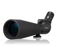 Bresser Corvette 4321001 Spotting Scope 20-60 x 80 Waterproof with 340° Rotating Body, Robust Rubber Armour and Full Multi-Coated Optics, Black, 20-60 x 80 mm
