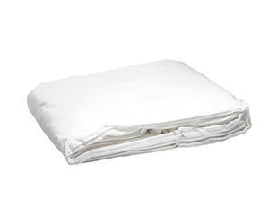 Bresser F000406 Photographic Studio Background Cloth 3 x 4 M White Cotton