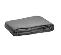 Bresser F001535 2.5 x 3 M GREY Photographic Studio Background Cotton Fabric | 100% cotton, washable at 30°C, easy to iron, non reflective, durable, pole pocket, carry bag included, weight 1.16 kg