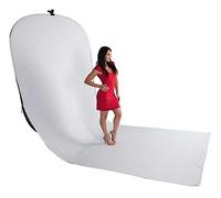 BRESSER Foldable Background TR-10 150 x 200 +200 cm Black/White with White Fabric Train