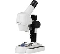 Bresser Junior 8856500 Microscope with 20x Magnification, Two-Tone Object Plate and LED Lighting Lighting White