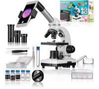 BRESSER JUNIOR Biolux SEL Student Microscope with Hard Shell Case