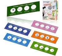 Bresser Junior Microscope Experiment Set with 24 Permanent Preparations for Animals, Plants, Insects, Fibres and Pollen