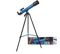Bresser Junior Refractor Telescope 45/600 AZ, 50-100x Magnification, Azimuthal Mount, with Accessories