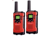 Bresser Junior Walkie Talkie Radio set for kids - 8 channels, 6km - Red - NEW