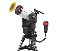 Bresser Messier MCX-127 Telescope with 1900 mm Focal Length and GoTo Telescope EQ/AZ with Optional Equatorial or Azimuthal Mount Including Tripod