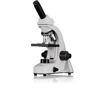 BRESSER Microscope Biorit SE 1600x | 5 prepared slides and blank slides, Coarse and fine focus, 2x Barlow zoom, Colour filter wheel, USB or battery power