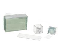 Bresser 5916000 microscope accessories slides (50 pcs) and cover glasses (100 pcs)