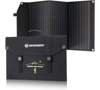 BRESSER Mobile Solar Charger 90 Watt with USB and DC output