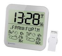 Bresser Mytime Meteotime Weather Clock Grey