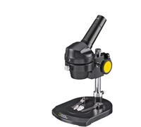 National Geographic Microscope 20x Illumination for observing stones, coins, leaves or similar including two-tone object plate and sturdy transport case.