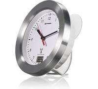 Bresser Radio Controlled Wall Clock MyTime Bath with Temperature Display - Whit