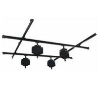 Bresser Rail System Extension Set to 3x6m (2 x rails, 4 x Ceiling Mount en 8 x Screw) | ✅ 5 years warranty