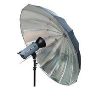 BRESSER SM-09 Jumbo Reflective Umbrella silver/black 180 cm