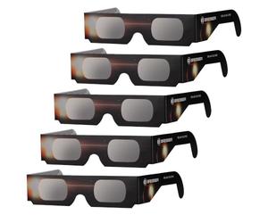 Bresser Solar Eclipse Glasses CE Certified ISO 12312-2 Pack of 5