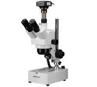 BRESSER Stereo Microscope Advance ICD 10x-160x Zoom with MikroCamII 12MP USB 3.0