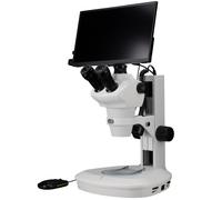 BRESSER Stereo Microscope Science ETD-201 8-50x Trinocular Zoom with MikroCam PR