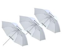 BRESSER SU-43 Translucent Umbrella white 110 cm - 3 pcs