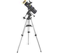BRESSER Telescope Spica 130/1000 EQ3 - Reflector with Smartphone Adapter and Solar Filter