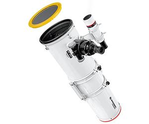 Bresser teleskope Messier NT-203/1000 OTA | Moon, Planets, Deep Sky, Galaxies, Nebula, Parabolic Mirror, Phone Adapter, T2 Connector, 26mm Eyepiece