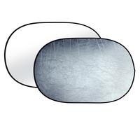 BRESSER TR-8 2-in-1 collapsible Reflector silver/white 100x150cm