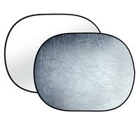 BRESSER TR-8 2-in-1 collapsible Reflector silver/white 90x120cm