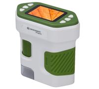 Bresser Youngster Adventure Microscope for Children from 6 Years 7x 94x | Portable outdoor microscope, incident light microscope, 2 inch display, photos and HD videos, 6 preparations, carrying strap