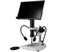 BRESSER Zoom Optics DST-0745 with MikroCam MINI Full HD HDMI camera and MINI HDMI Full HD screen (13.3")