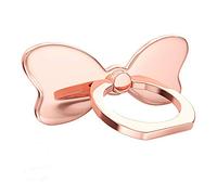 Bresuve Phone Ring Holder, Handy Finger Ring Stand 360 Degrees Rotating Finger Metal Stand Ring Universal for iPhone Mobile Smartphones Tablets XR Xs Max 8 7 6s plus Samsung Sony HUAWEI (Rose gold)