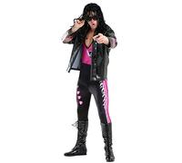 Bret Hart Costume for Men, Officially Licensed WWE Wrestling Outfit, Includes Jacket, Tank Top, and Pants