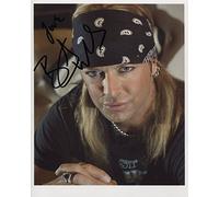 Bret Michaels Poison (Band) SIGNED Photo 1st Generation PRINT Ltd 150 + Certificate (2)