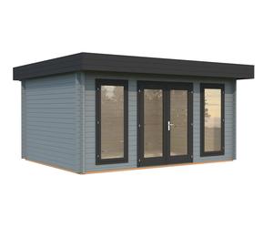 Bret S (4.8x3.6m | 14.8m2 | 44mm) Contemporary Summer House
